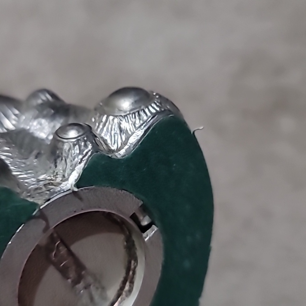 Vintage Silver Teddy Bear Piggy Bank - Picture 7 of 7
